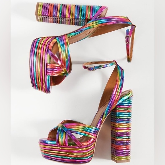 Like new Aquazzura Sundance platform 37 $895 - Picture 2 of 14